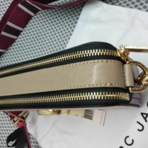 NEW original Marc Jacobs snapshot crossbody bag (Rose multi) - Picture 9 of 15